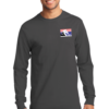 Adult and Children's Long-sleeved T-Shirts Footsteps and dog tags - Image 3
