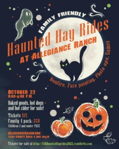 Haunted Hay Ride at Allegiance Ranch